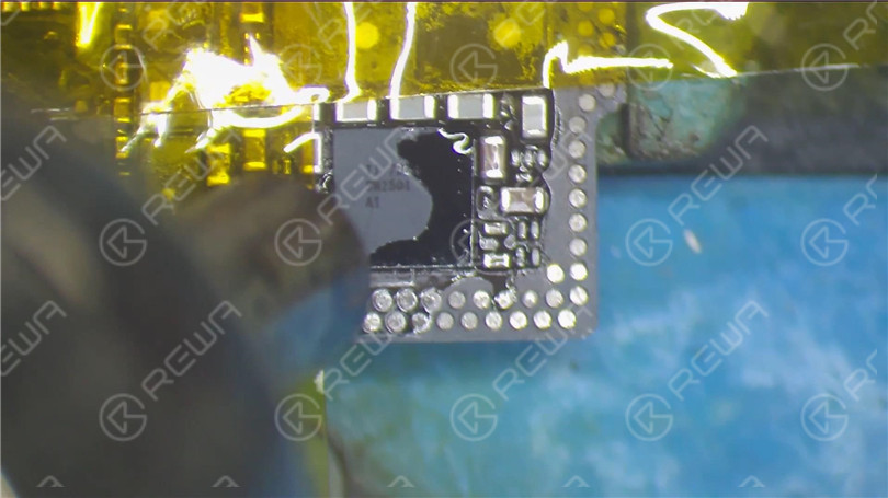 Repair tricks for desoldering&soldering of iPhone X charging IC
